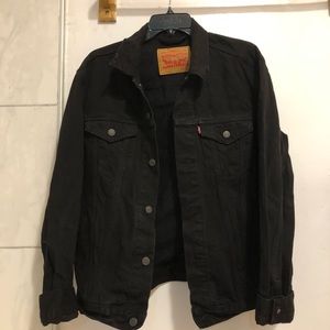 Levis Black Denim Jacket